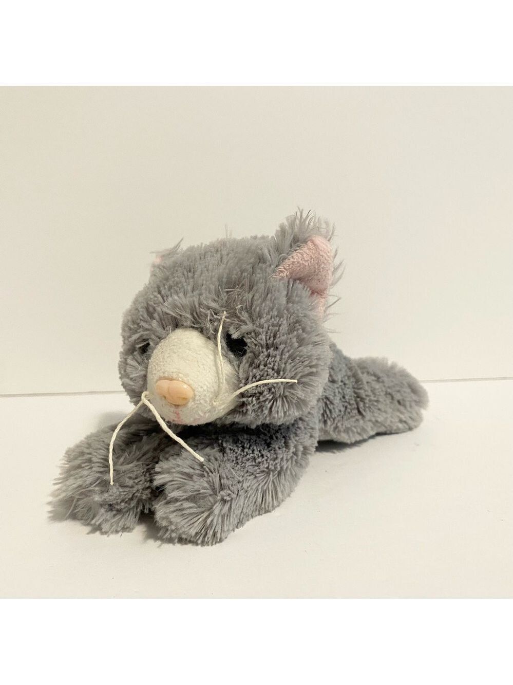 Unipak Grey Cat Plush Mini 6” Stuffed Animal Toy Small Kitty